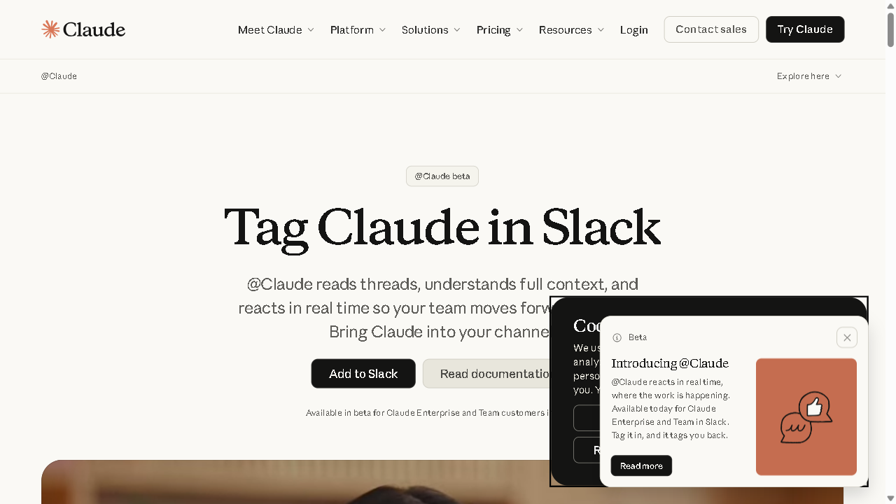 Claude Tag 官方页