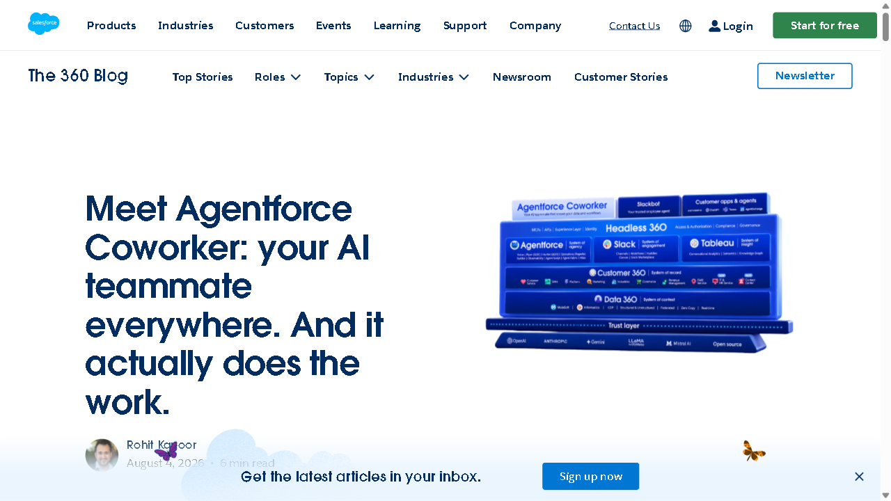 Salesforce Agentforce Coworker